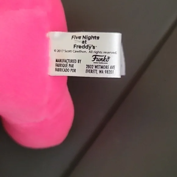 Five Nights at Freddy Blacklight Freddy Plush -Pink Sold out online! - Picture 3 of 4